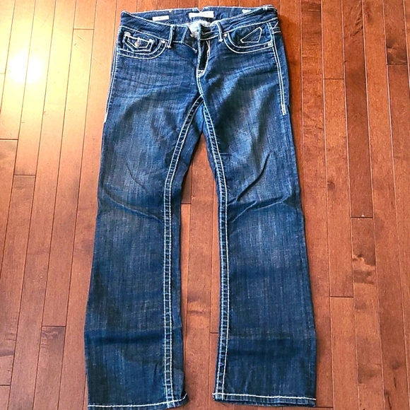 Women's dark vigoss boot cut jeans - Picture 1 of 4